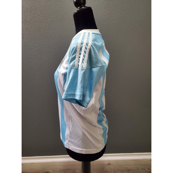 Pre-Owned Argentina Messi Authentic World Cup 2022 2-Star Jersey Size 28 *AS IS* - Picture 6 of 11